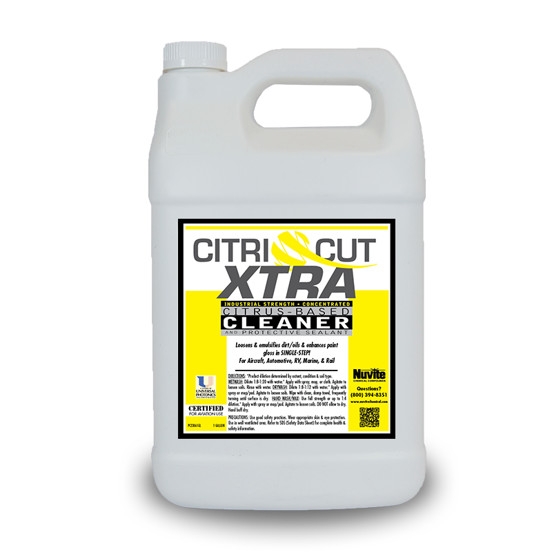 CITRICUT XTRA CITRUS BASED CLEANER for Wet wash or dry wash