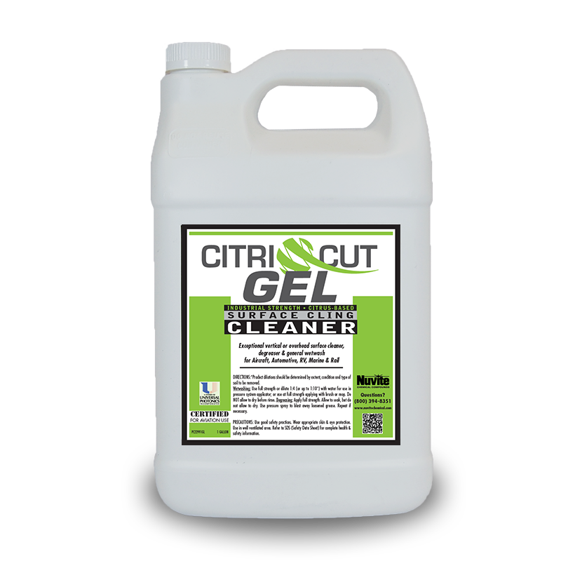 CITRICUT GEL HEAVY DUTY CITRUS BASED WET WASH AND DEGREASER