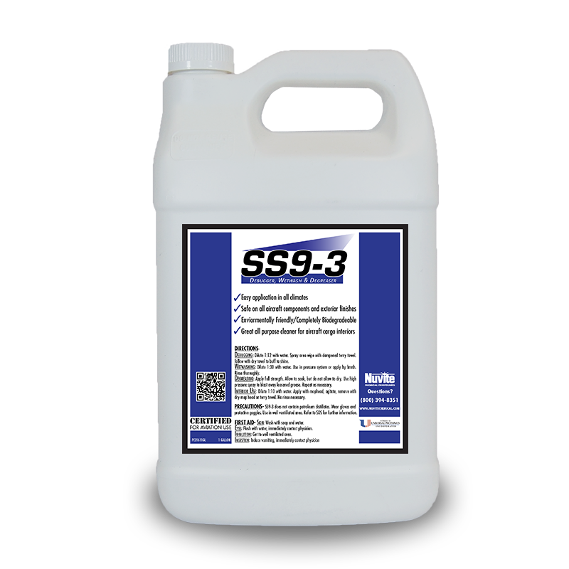 SS9-3 concentrated all-purpose WET WASH, DEBUGGER and DEGREASER