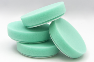 4" green foam pads for dual head Cyclo Polisher